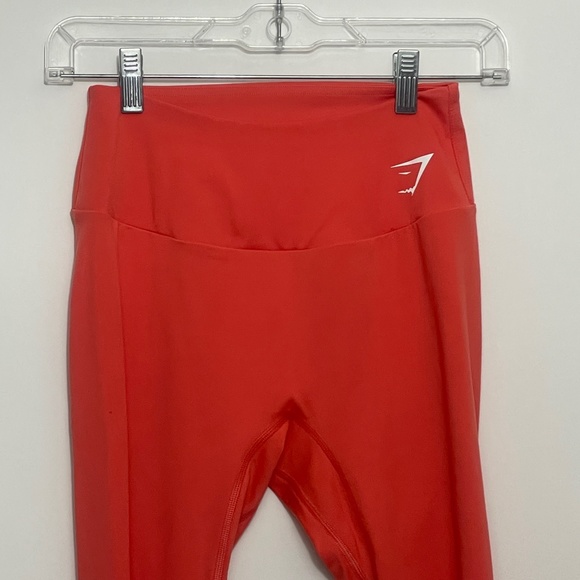 Gym Shark Medium Orange Ankle Leggings - Picture 5 of 6